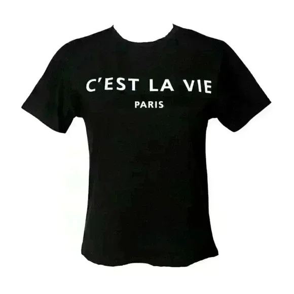 C'est La Vie Soft T-Shirt - Picture 2 of 2